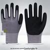 15-Gauge Spandex Nitrile Anti-slip Durable Gloves for Automotive and Industrial Use