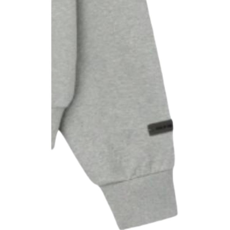 Fear of God Essentials Classic Fleece Crewneck Concrete Heather Men Tops Grey 192SP252045F