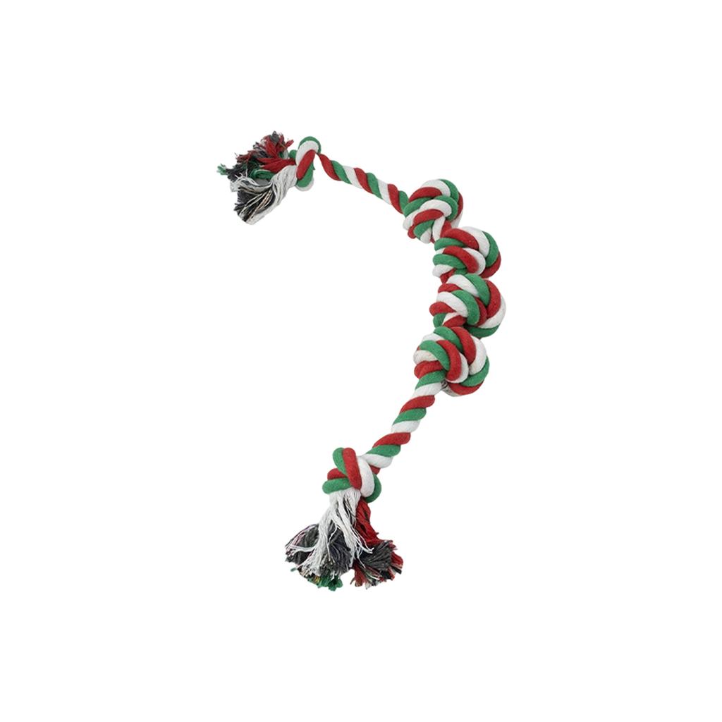 Handmade Knitted Cotton Rope Pet Supplies, In-Stock , Pullable Corn Chew Toy Interactive Dog Toy