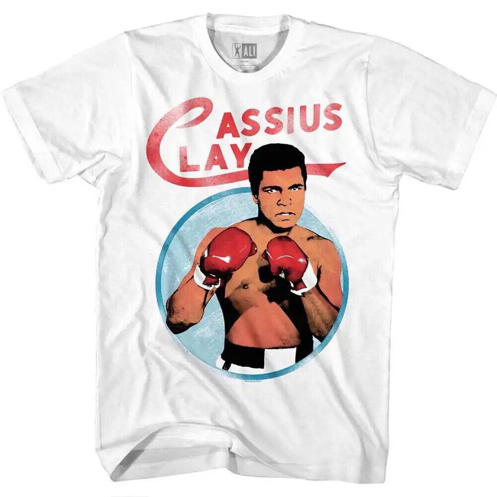 Muhammad Ali Cassius Clay Vintage Poster Men T Shirt M