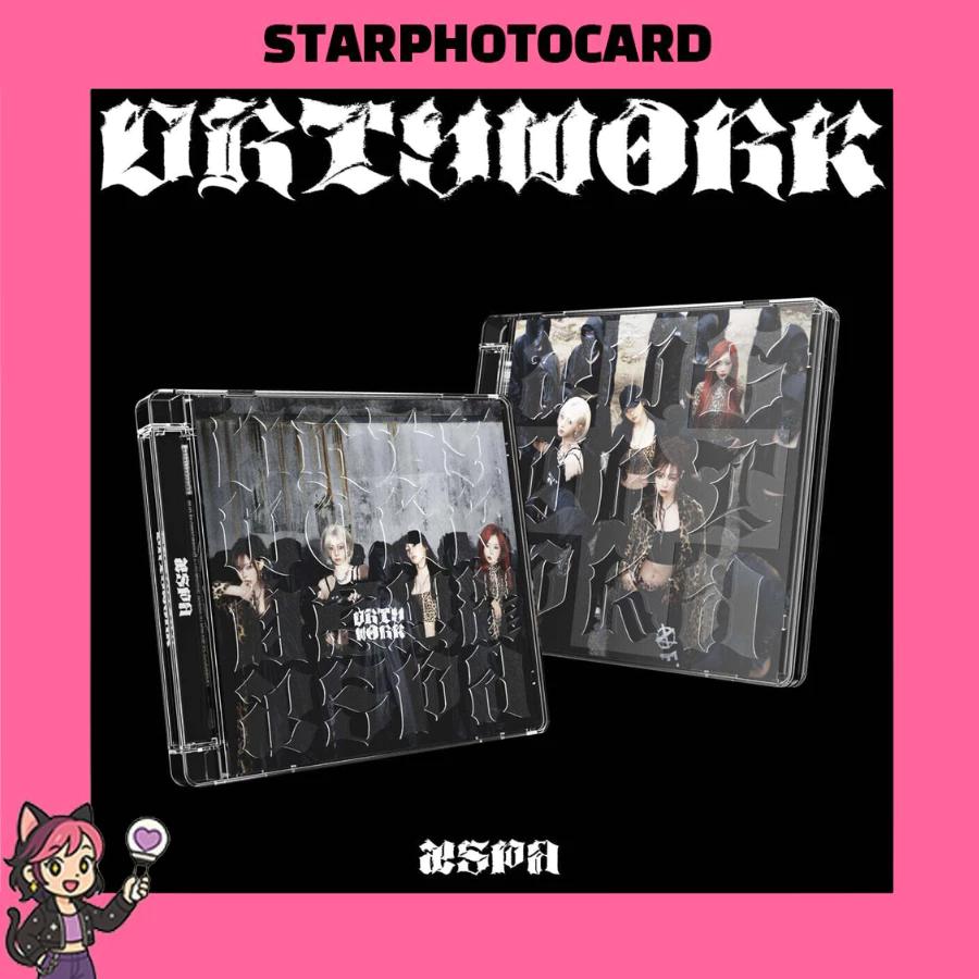 [READY STOCK] AESPA - 1ST SINGLE ALBUM [ DIRTY WORK ] (DIRTY CODE Ver.)