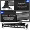 Amber White Red Blue Tow Truck Vehicle Police Led Strobe Warning Light Bar Beacon Flashing Lamp