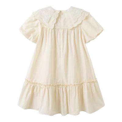 Balabala Girls' Puff Sleeve A-Line Dress