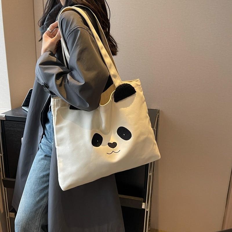 Premium Canvas Tote Bag For Women 2023 Fashionable Street Style Commuter Bag