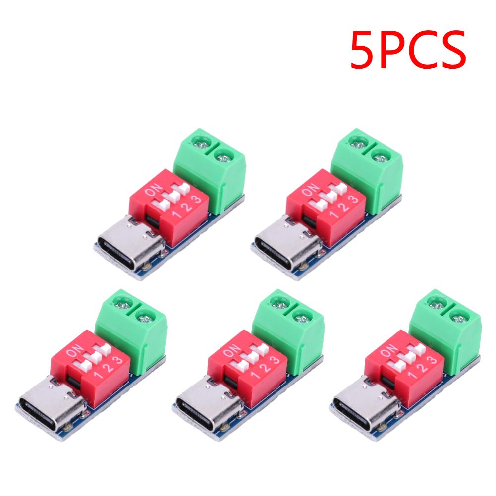 PD Fast Charging Test Board High Speed Charger Power Delivery Boost Module USB Type-C Voltage Connetor Power Supply Accessories