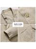 Men's Lightweight Linen Blazer - Light Blue, Breathable, Spring/Summer Casual Suit Jacket