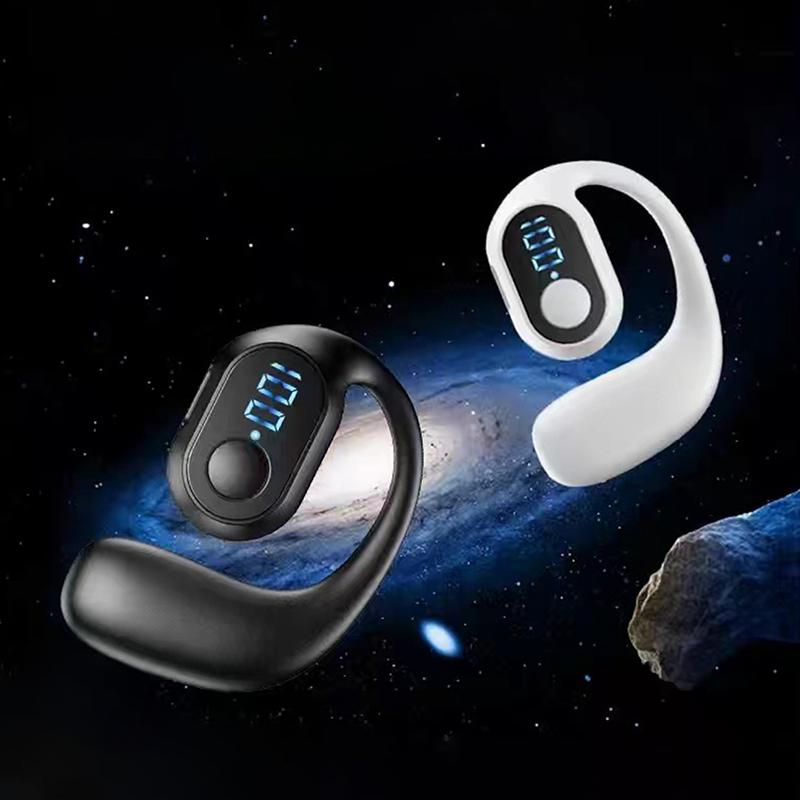 Wireless Bluetooth 5.4 Headphone Type-C Flash Charging Port Ear Hook Earphone Hifi Stereo Noise Reduction Headset Earbud