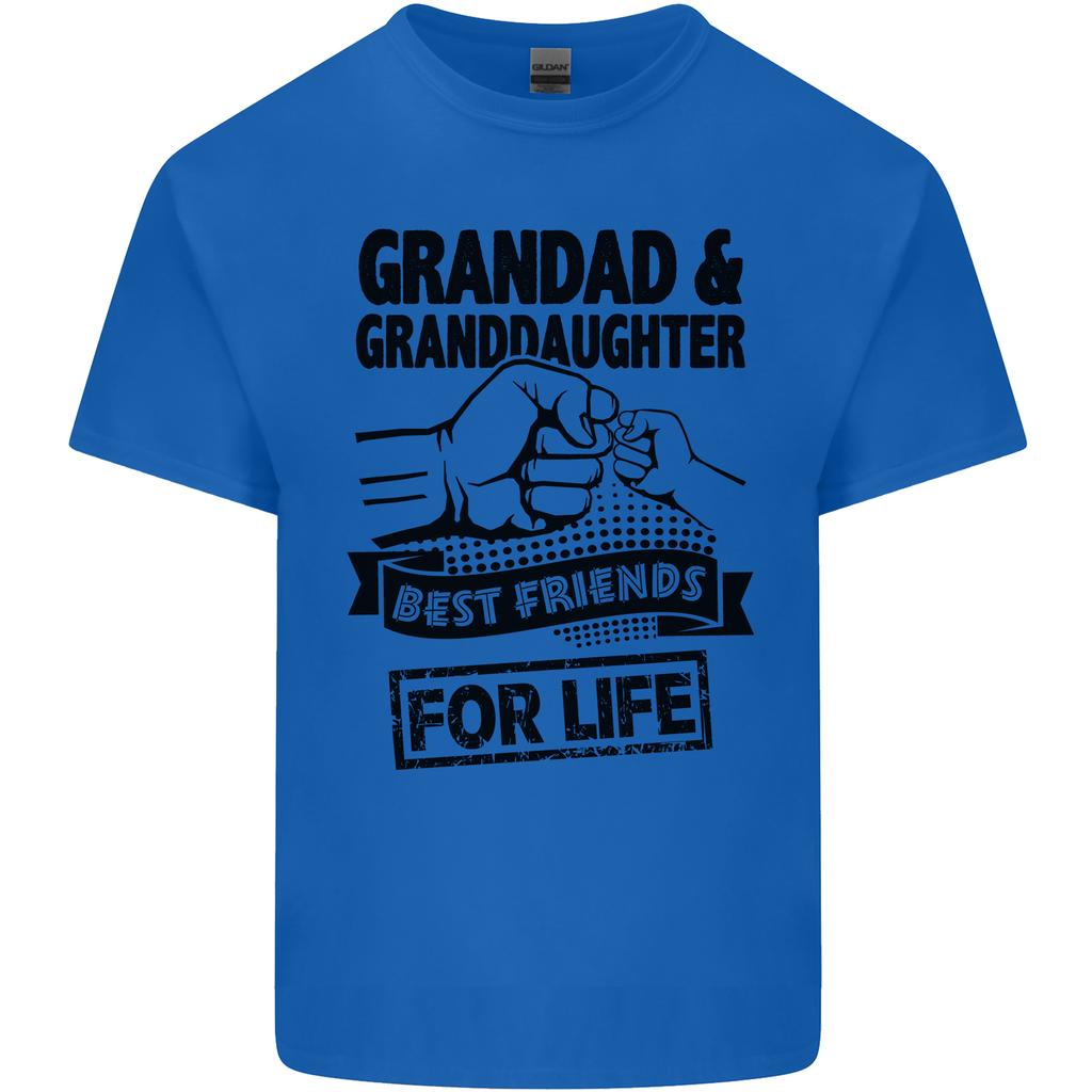 Grandad and Granddaughter Grandparents Day Unisexs Light Cotton TShirt