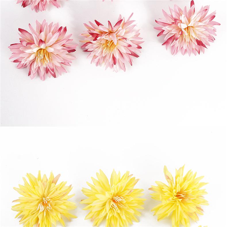 Chrysanthemum Silk Flowers for DIY Wreaths, Corsages, Hanfu Headwear, and Hair Accessories.