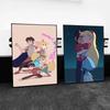 1pc Stars Vs The Forces Evils Self-adhesive Art Poster Waterproof Paper Sticker Coffee House Bar Room Wall Decor
