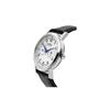 Citizen Orologio da Uomo con Display Data, Quarzo Solare, Cinturino in Vera Pelle, Quadrante Bianco AO9000-06B-