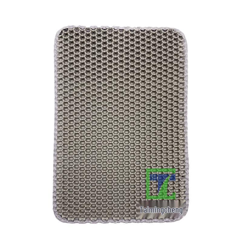 

Extra Large Honeycomb Anti-Tracking Cat Litter Mat - Double Layer, Anti-Spill Design for Sand Control 30*30CM