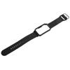 Watch Band with Case 20mm Waterproof Soft Silicone   Size Lightweight for    