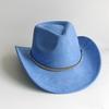 Cowboy Hat for Women and Men with Shapeable Wide Brim - Felt Cattleman Western Hats for Cowboys and Cowgirls Sombreros Vaqueros