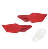 2 STK Høykvalitets Scooter Dynamisk Motorsykkel Wing Kit Motorsykkel Scooter Aerodynamisk Motorsykkel Winglet Kit