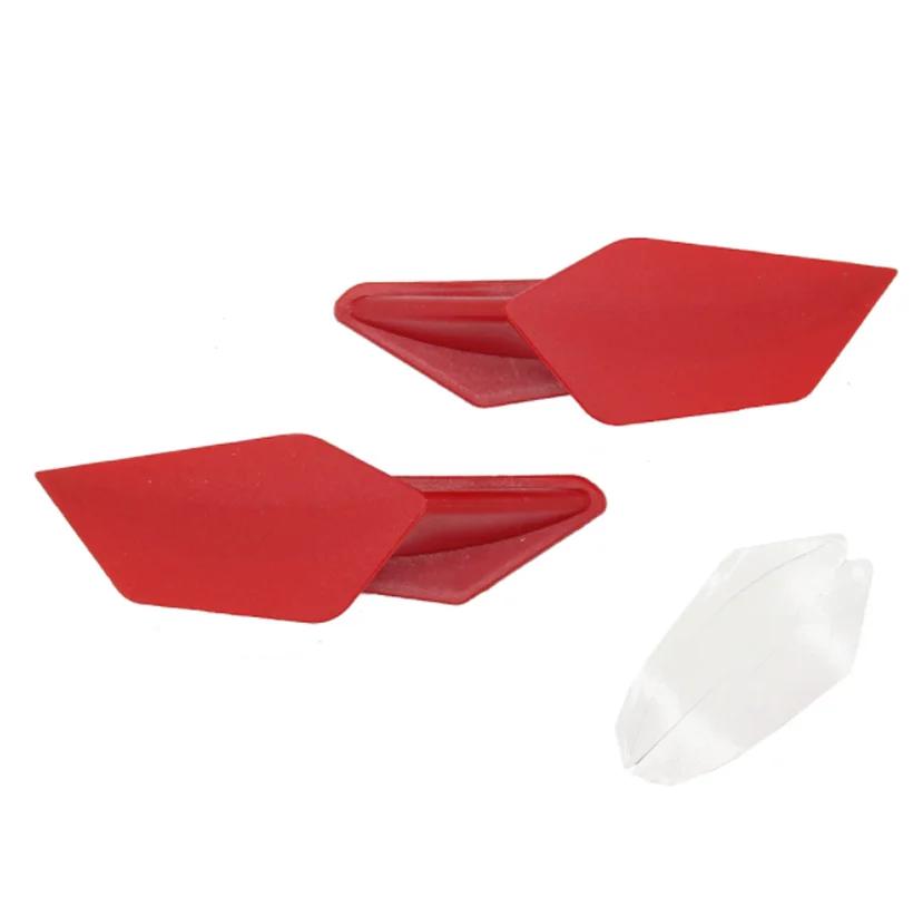 2 STK Høykvalitets Scooter Dynamisk Motorsykkel Wing Kit Motorsykkel Scooter Aerodynamisk Motorsykkel Winglet Kit