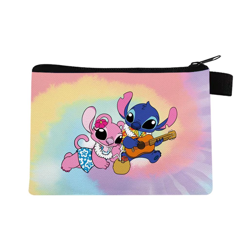 Cartoon Oxford Cloth Coin and Card Holder with Multiple Patterns