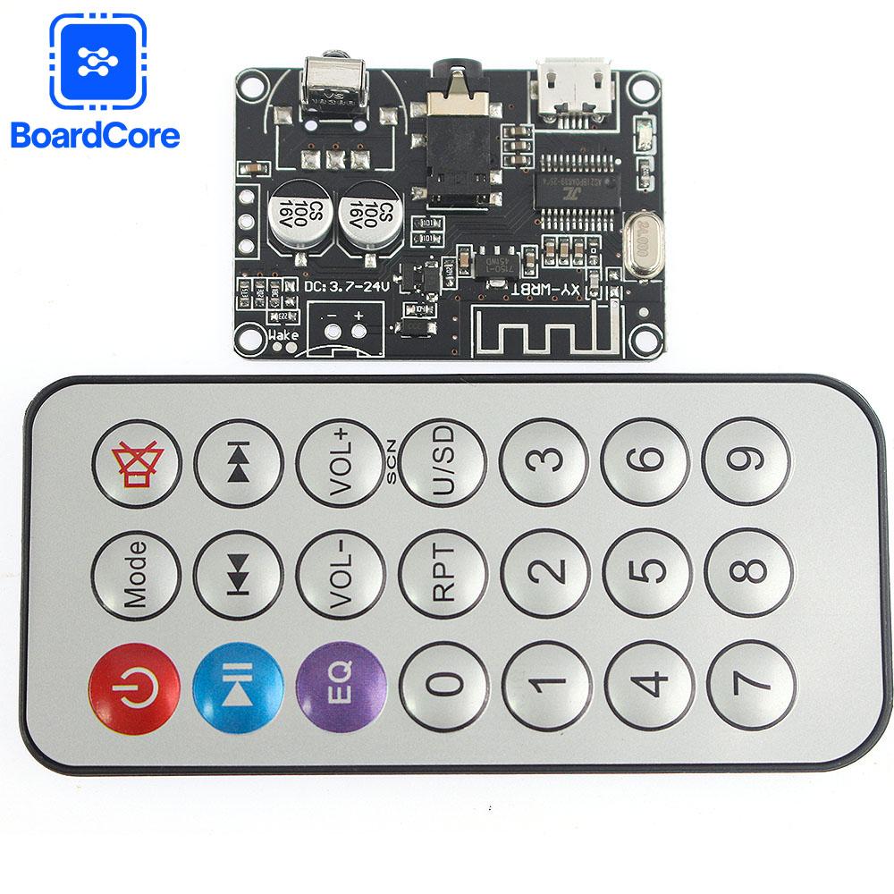 Bluetooth 5.0 Audio Module XY-WRBT Audio Receiver Board MP3 Lossless Decoder Board Wireless Stereo Music Module DC3.7~24V