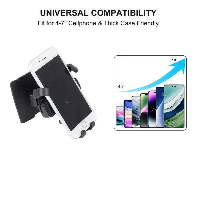 Phone Holder Car Mobile Wireless Charging Phone Mount Special Fixed Base Accessories For Cadillac Escalade 2007-2014