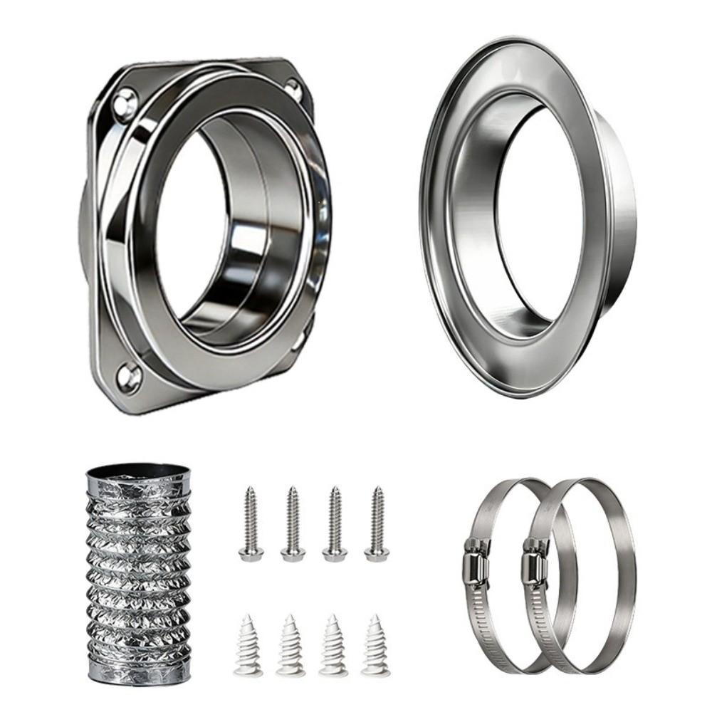 Flexible Magnetic Dryer Vents Kit Quick Connection Strong Magnet Magnetic Dryer Vent Coupling Airtight Seal Space Saving