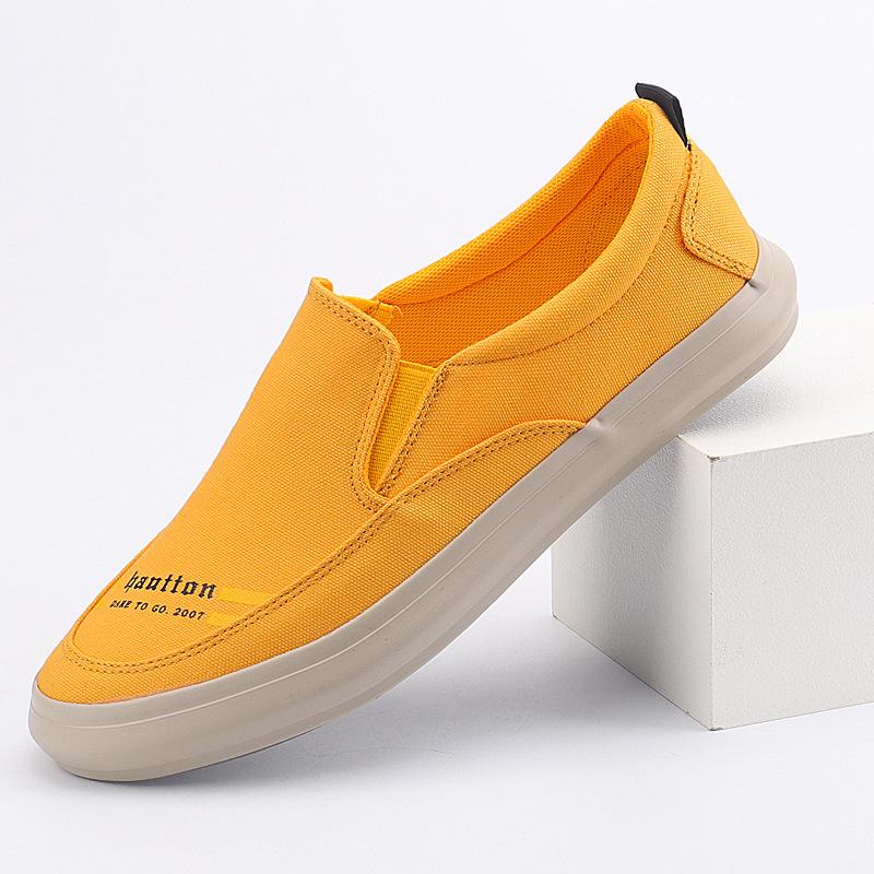 2024 Jaro a Podzim Nové Pánské Plátěné Boty Klasické Všestranné Retro Trendy Módní Pohodlné Pánské Ležérní Sportovní Boty