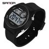SANDA New Single Movement Electronic Watch Multifunctional Men's and Women's Fashion Outdoor Sports Waterproof Watches