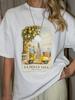 Sommer Neu 100 Baumwolle WoUnisexs NiedlichBedrucktes T-Shirt Modisch Rundhals Locker Kurzärmlig Damen Lässiges Oberteil Tees