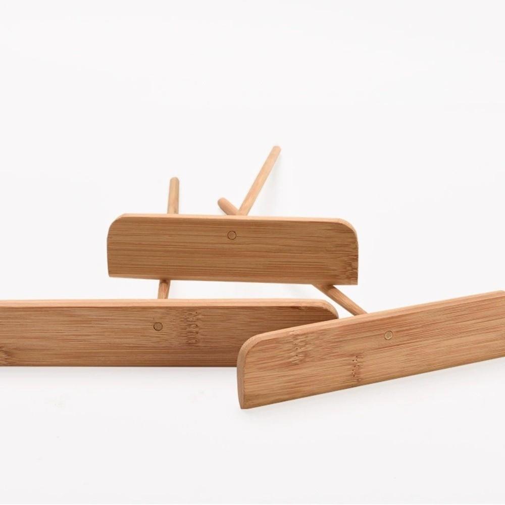 2pcs Washable Pancake Spreader Long Handle Bamboos Pancake Rake Pancake Rake  Jianbing Making