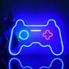 LED Neon Sign - Generic - Game Controller - USB Powered - Blue - Game Room Decoration