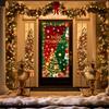 Multi Scene Christmas Door Banner Party Decoration Xmas Hanging Pendent Xmas Ornament  Christmas