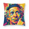 Pop Art Keith Richards Square Pillowcase Polyester Linen Velvet Creative Zip Decor Pillow Case Home Cushion Cover x