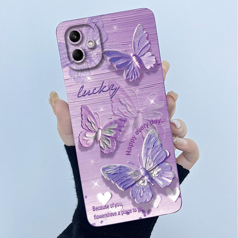 For Samsung Galaxy A04e A04 4G A04S Case Cute Panda Sweet Girls Cats Soft Silicone Back Cover Samsung SM-A042F A045F Phone Case