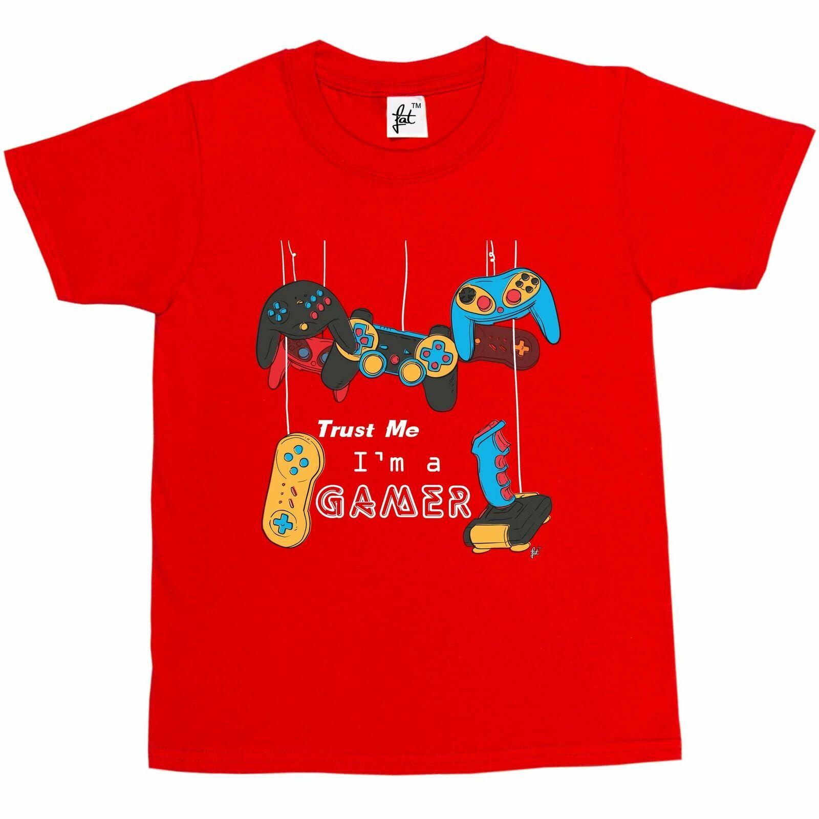 Trust Me I m A Gamer Console PC Controller Joystick Kids Boys Girls T-Shirt XXXXL