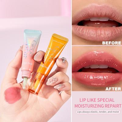 Color-Changing Lip Balm Hydrating & Lightweight Formula Lip Gloss, Non-Greasy and Nourishing Lip Care, New Design