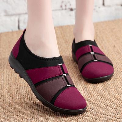 Wiosna i Jesień klasyczne stare pekińskie buty z tkaniny buty damskie dla osób starszych buty codzienne buty na stopy damskie oddychające