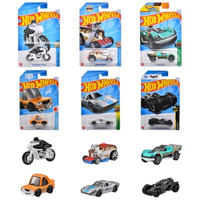 Hot Wheels Basic Car J Asortyment 36 samochodów w pudełku Wyprzedaż Pojazd zabawka Mini samochód dla dzieci w wieku od 3 lat 98MJ-C4982