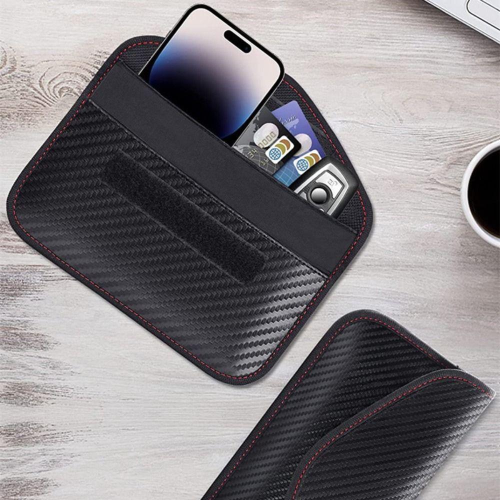 Remote Control Faraday Case Universal Signal Shielding Pouch New Car Key Signal Blocking Bag