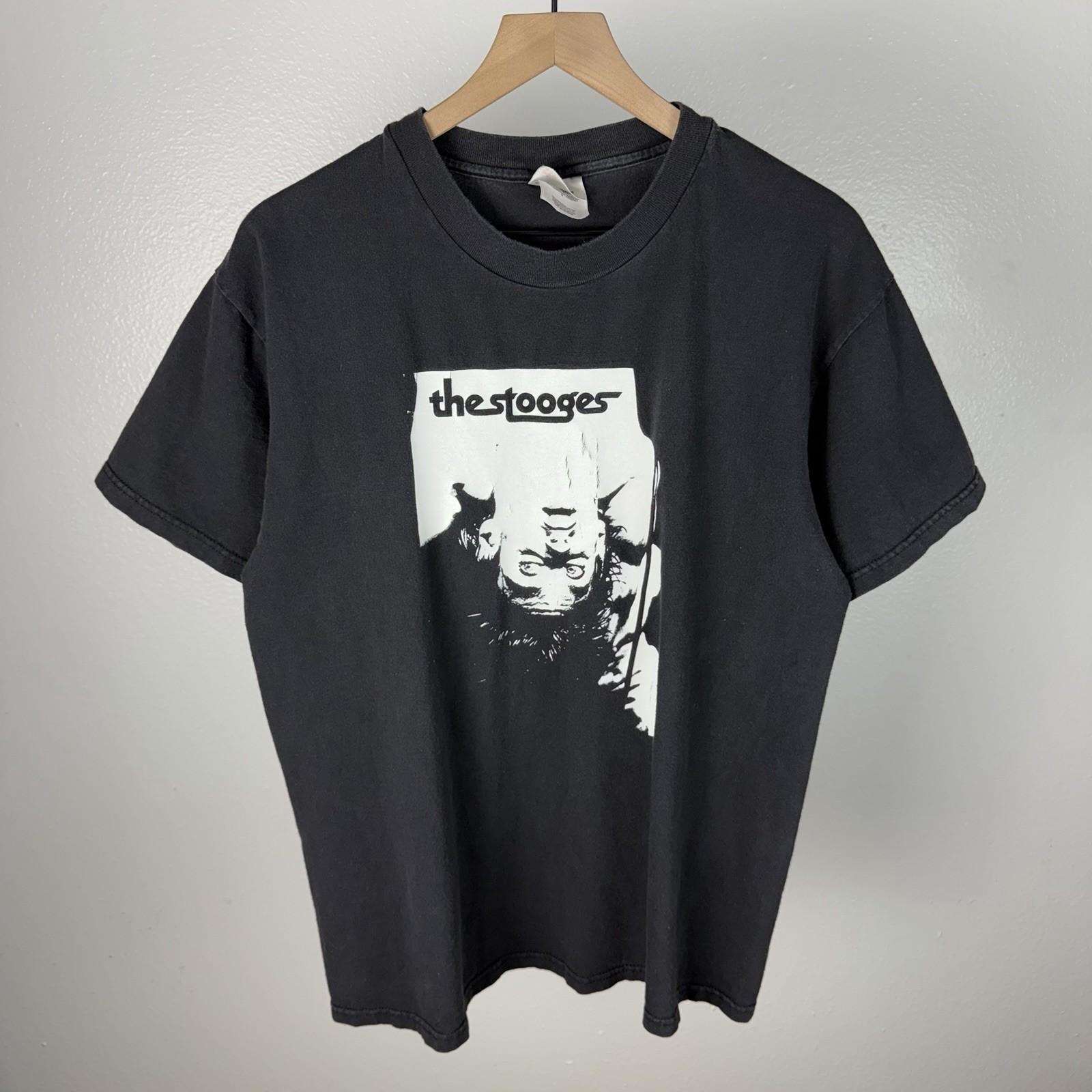 Vintage 90’s The Stooges Iggy Pop Promo Band Tour Stedman RARE HTF T Shirt Large Unisex T-Shirt XL