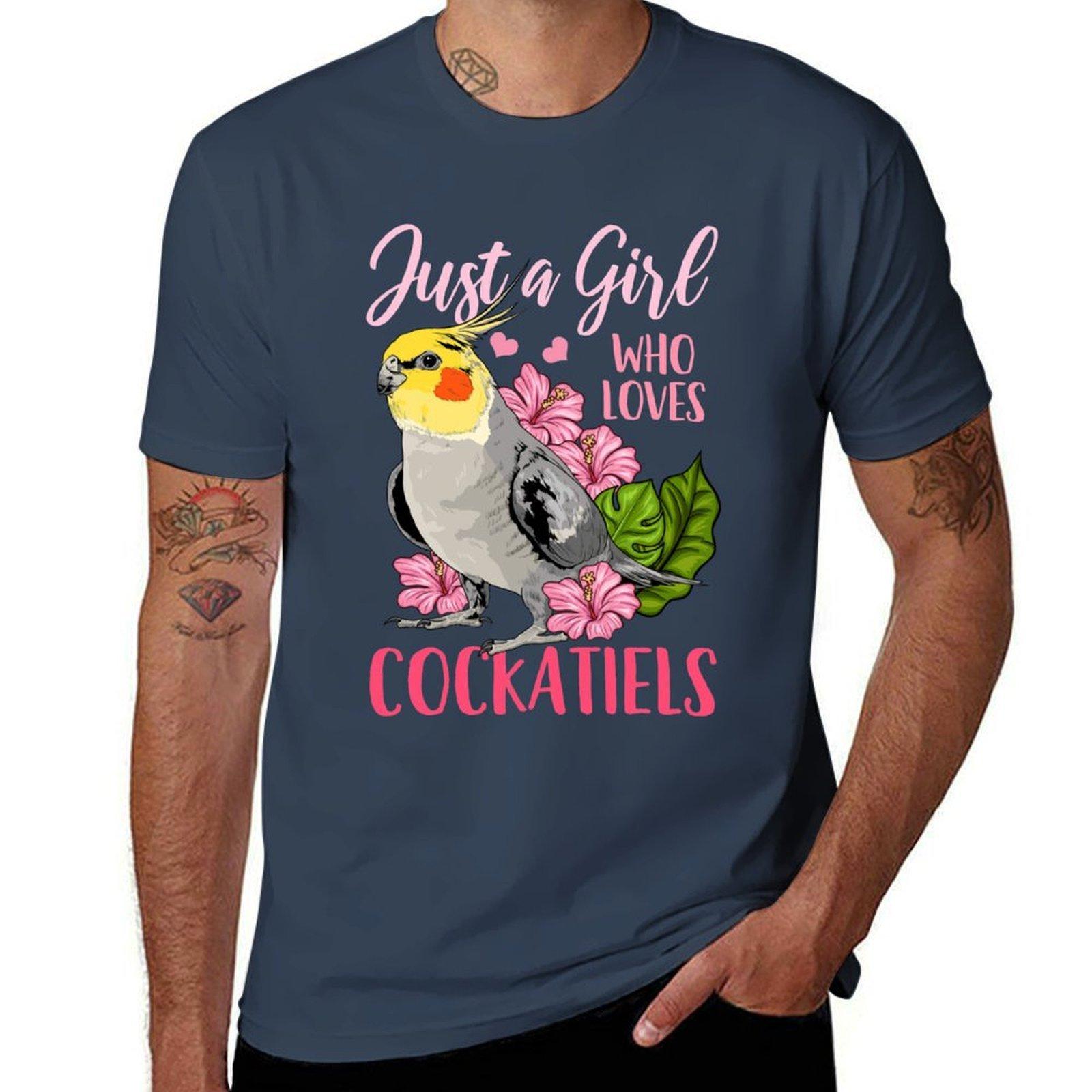 Cockatiel Tshirt Breathable Sportswear Tshirt For Unisex S