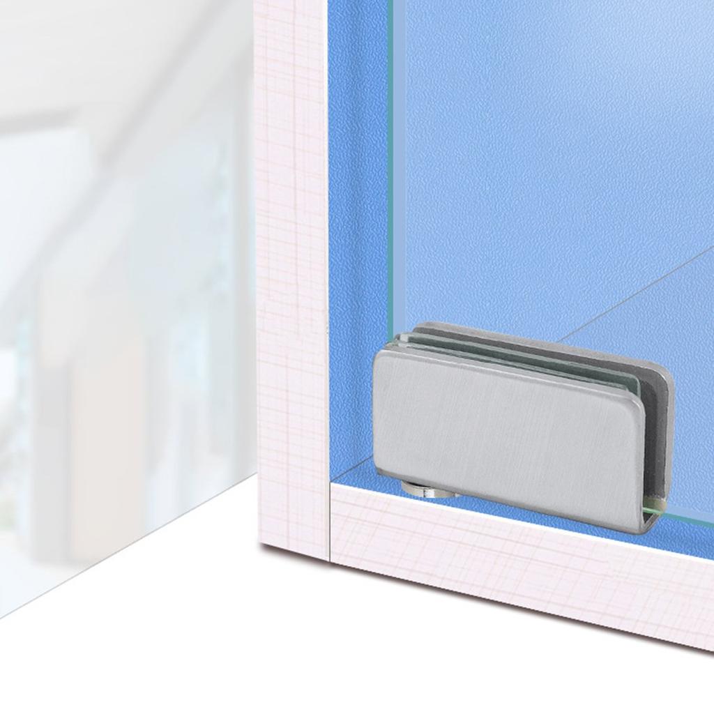 Accessory Door Hinges Adjustable Clamp Clip Cupboard For 5-8mm Glass Glass Metal Pack Pivot Suitanle