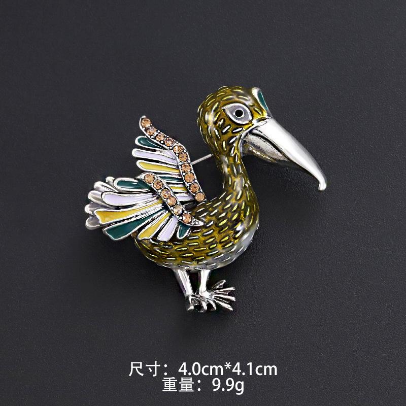 

Трехмерный сплав Дизайн Брошь Дайго Животная форма Значок Одежда Фиксированная Противобликовая Брошь Универсальные Аксессуары