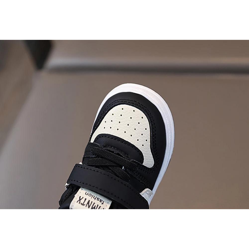 Scarpe Sportive in Ecopelle per Bambini Ergonomiche Sneakers da Bambino Suola Morbida Impermeabili Scarpe per Bambini Piccoli Sneakers da Bambina