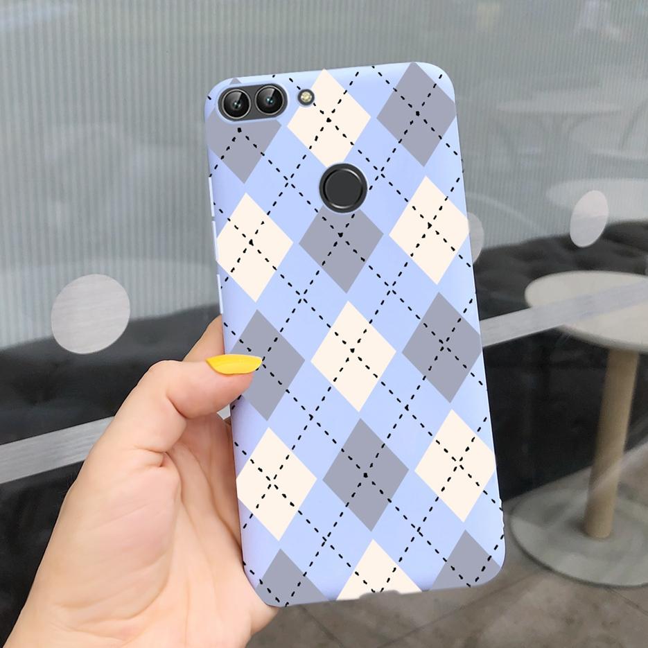 Para Capa Huawei P Smart FIG-LX1 FIG-LA1 Nova Arte Pintada Coque Capa de Silicone Macio Para Huawei P Smart PSmart 2018 Capa Traseira