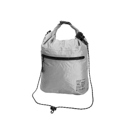 Dress Dry Bag 10L Gray Waterproof Compact Lightweight Portable Storage Bag for Disaster and Outdoor Activities Tote 2-way Fishing, Preparedness,