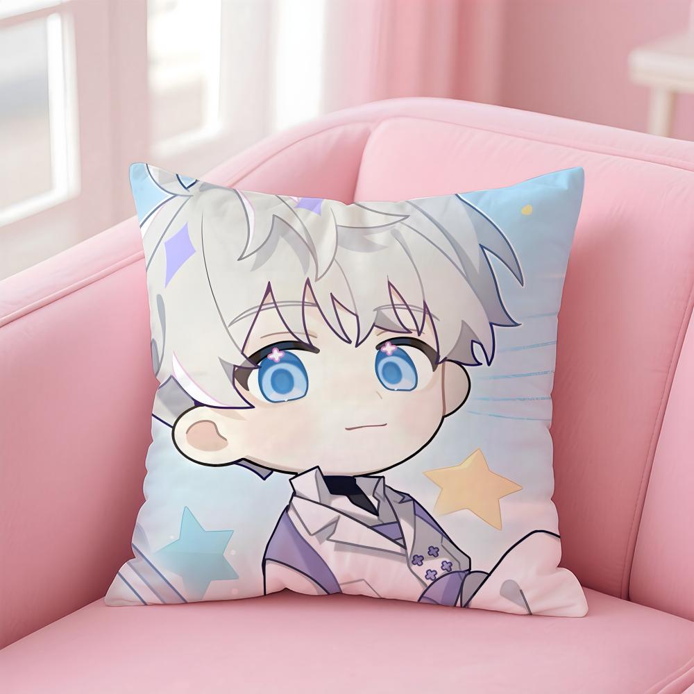 game L-Love and Deepspace Cushion Cover Comfortable Reversible Pillow Cover Ideal for Car Sofa Bedroom & Beyond