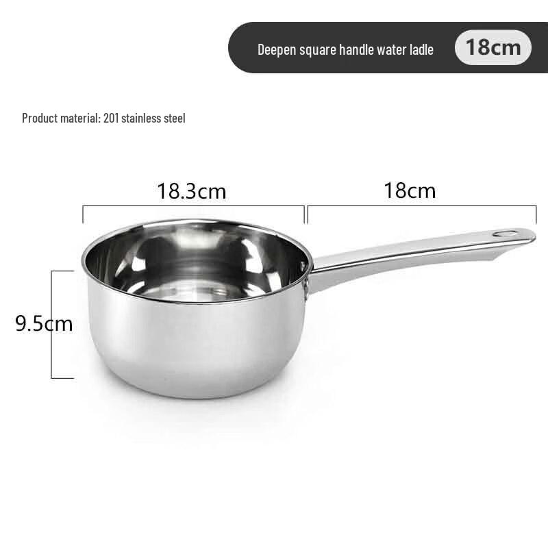 Shouli Stainless Steel Kitchen Water Scoop & Soup Ladle