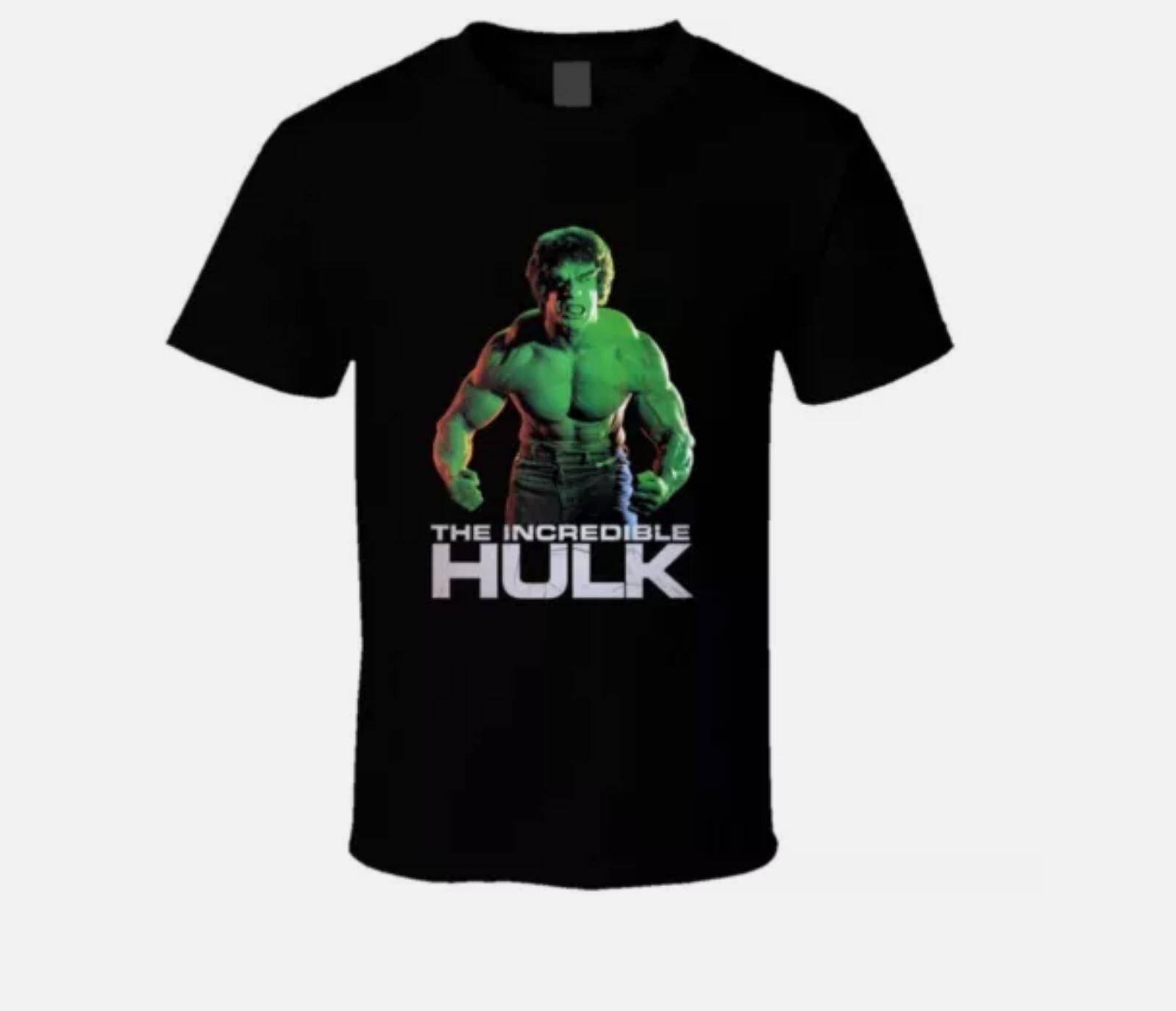 

26 The Incredible Hulk Superhero 80 s TV Series Retro Classic T Shirt Tee Gift New Unisex T-Shirt XL