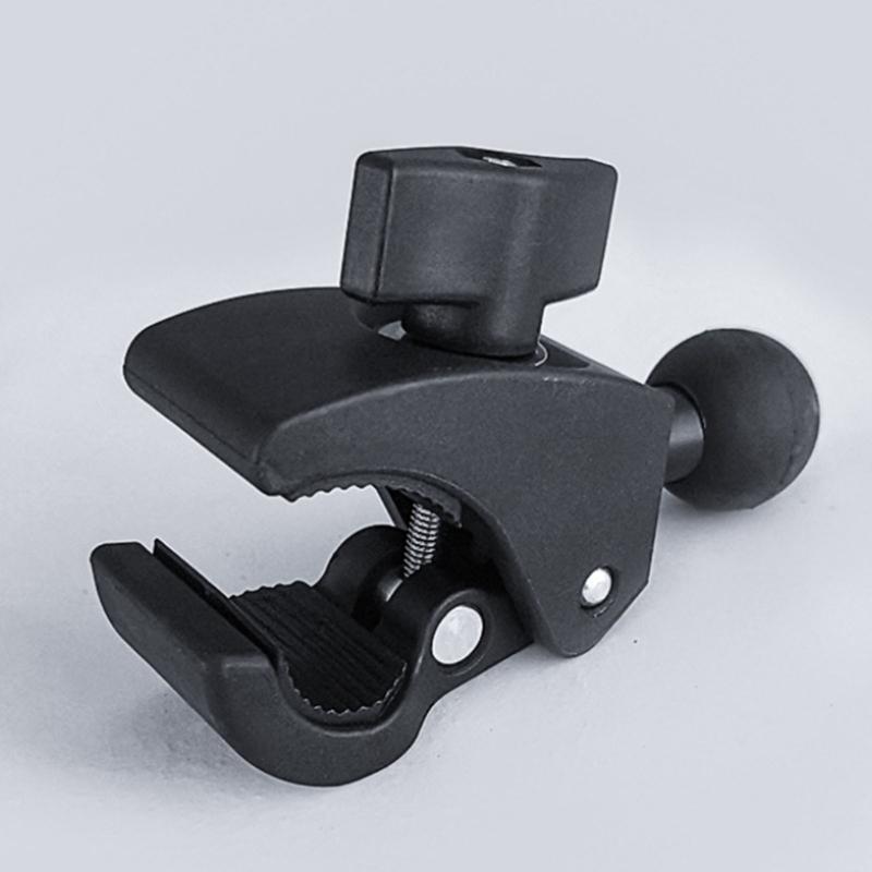 Universelle Aluminiumrohrklemme Halterung Schnell lösbare Halterung für Smartphones Kameras an Motorrädern Fahrrädern & Fahrzeugen