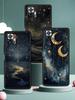 Fashion Starry Sky Stars Phone Case Cover for Redmi 14C 10C Note 15 14 13 12 10 11 K40 Pro Plus 5G Shockproof Soft TPU Shell