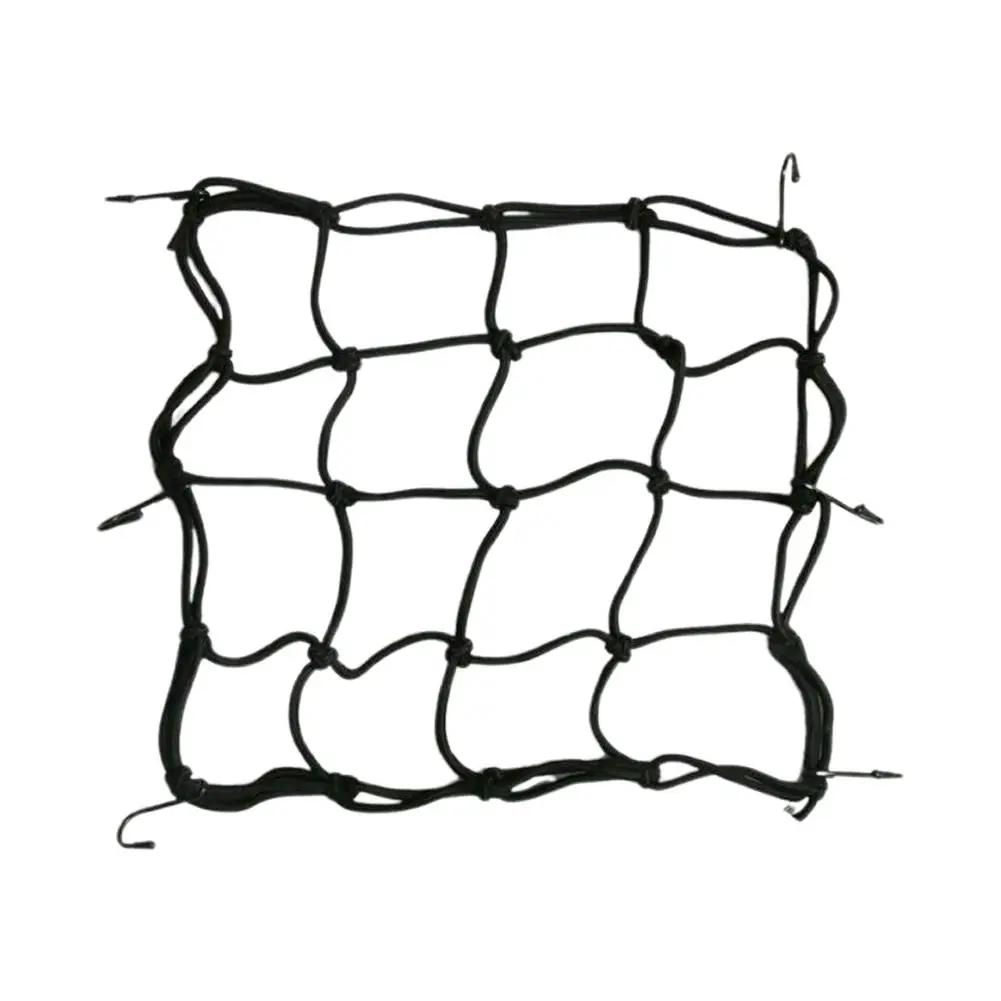 

Сетка-чехол на заднюю раму велосипеда Чехол для багажа велосипеда Резиновая сетка для мотоцикла Эластичная лента для багажа и шлема Сетка-мешок O6B7